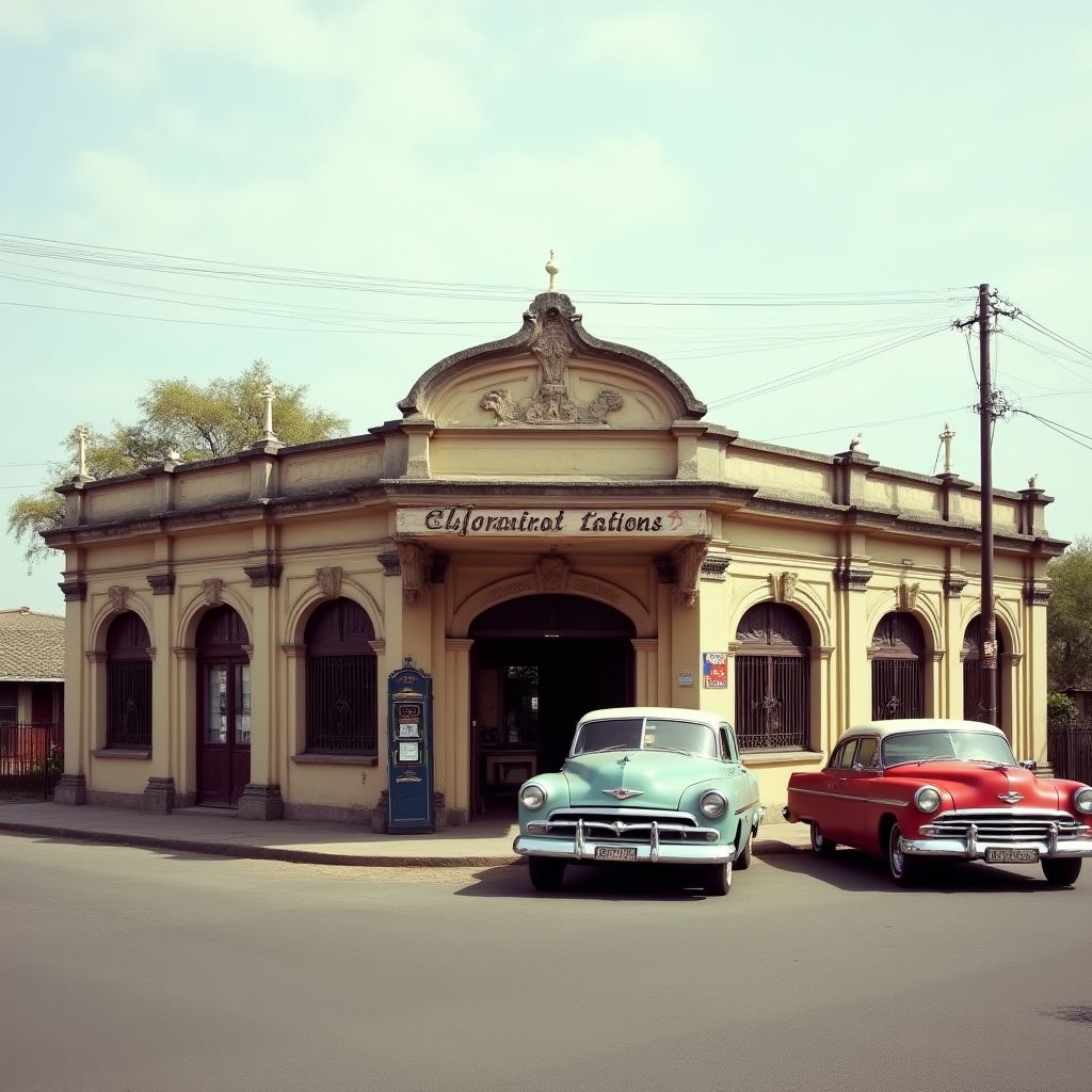 Primera estación de servicio en Rosario